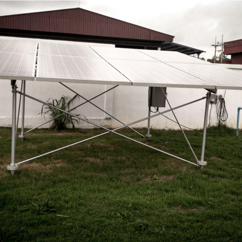 Be a part of buliding a solar farm at Suranaree University